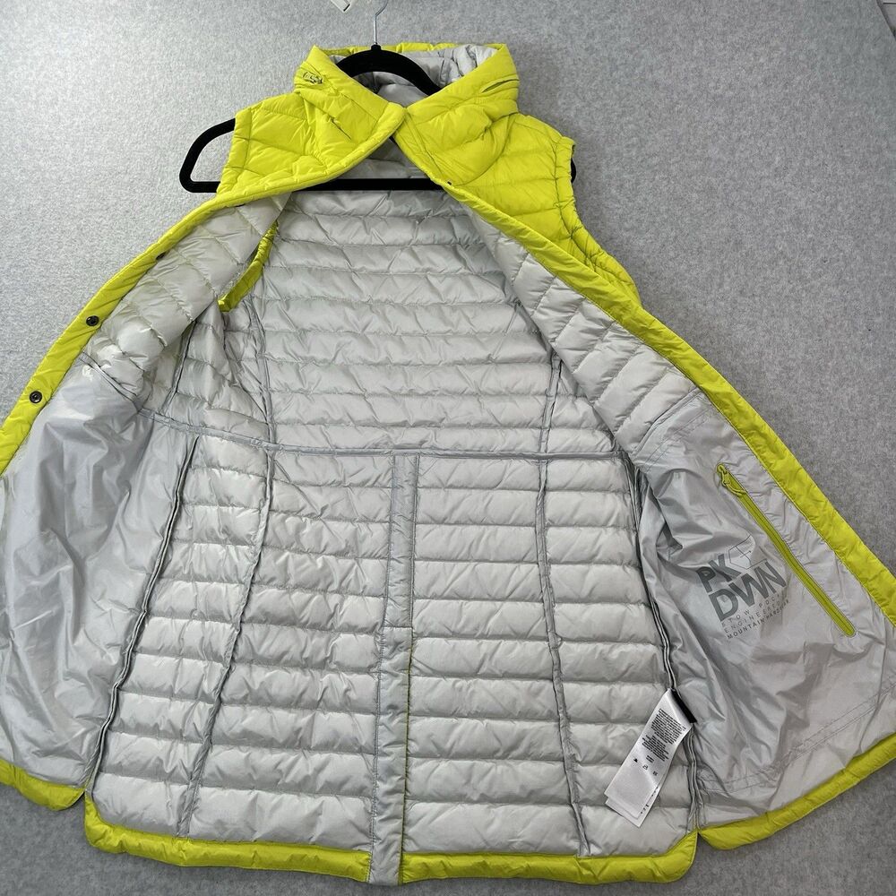 Mountain Hardwear Vest Q Shield 650 Down Puffer Womens S green Lightweight - Picture 6 of 16
